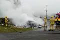 Battery disposal warning after Dromore bin lorry fire