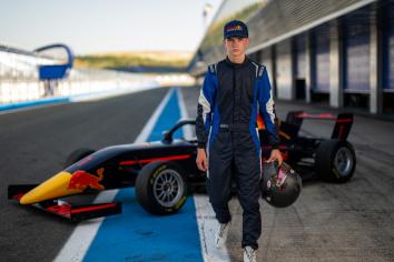 Teenager selected to join elite Red Bull Junior Driver Team