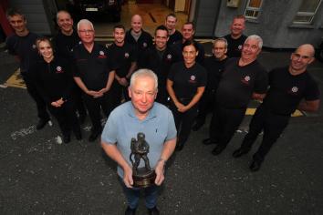 Rathfriland firefighter David retires after over 30 years of service