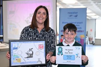 Poster success for Burren boy Alfie