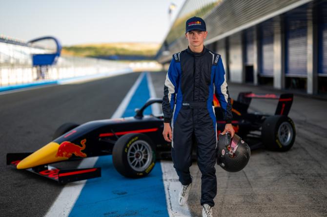 Teenager selected to join elite Red Bull Junior Driver Team