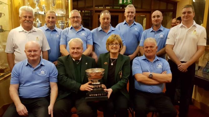 Distribution of prizes at Kilkeel club's presentation night