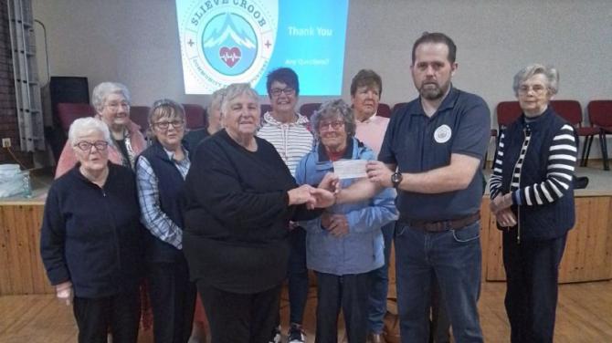 Tuesday Club supports Slieve Croob First Responders