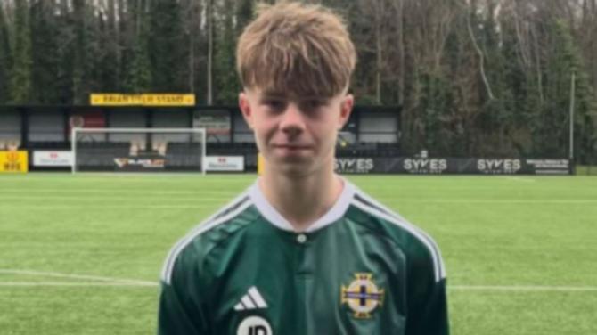 A bright future for Rathfriland football star