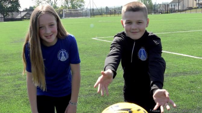 New £1.8m sports pitch and pavilion completed at Banbridge High