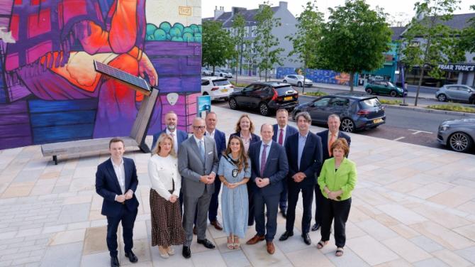 Completion of £6m public realm scheme marks transformation for Banbridge