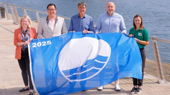 Blue flags for Cranfield, Murlough and Tyrella Beaches