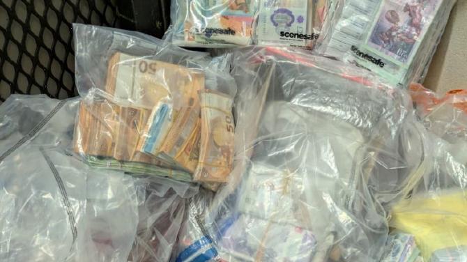 £1/4m and drugs uncovered in Newry